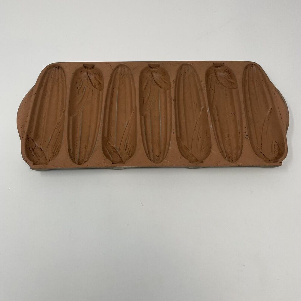 Vintage Nordic Ware No. 217 Cornstick Pan | Peach Copper Aluminum | USA‎ Made